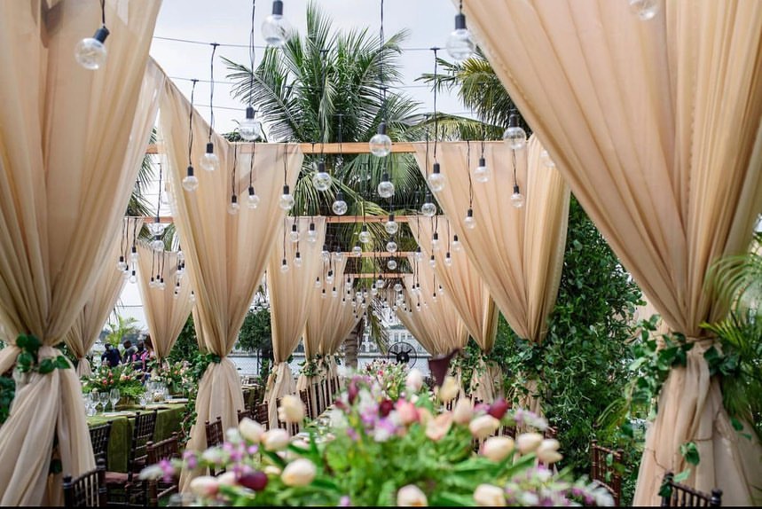 Private event gathering at Baywater Park